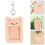 Transparenter Halter Clip Plüsch Transport Personalisierter Student 10