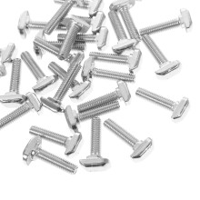 30Stk T-Slot Schraube M6X25 Aus Mit T-Schlitz