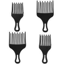 4Stk. Kunststoff Haarkamm Breitzinken Friseurkamm Salonharken