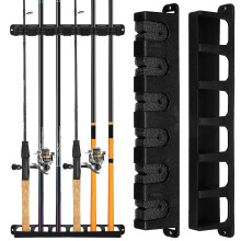 1 Set Angelrutenhalter Wandmontage Vertikal Für Garage