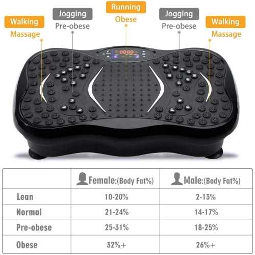 Vibration Plate Exercise Machine Full Body Trainer 2