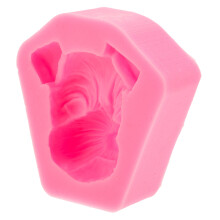 Schnauzer Silikonform Für Kuchen Cupcakes Fondant (Pink)