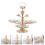 1St Multifunktionaler Snacks-Display- -Dessert-Teller 7
