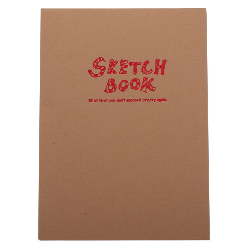 Cahier À Dessin Portable Pages Vierges Papier Épais 1