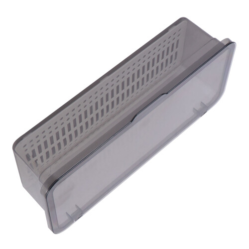 2Stk Kunststoff Essstäbchen Ablaufbox Organizer Behälter 2