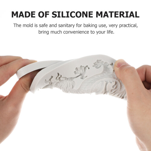 Dragon Silikonform Für Fondant Chocolade Gießform 2