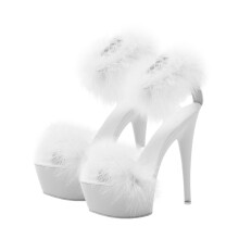 Paar Frühling Sommer Hochhackige Sandalen Für Frauen
