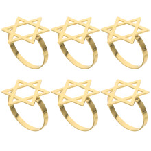 6St Golden Davidstern Für Jüdische Feiertage