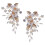 1 Paar - -Schnallen Mit Perlen- -Design 7