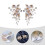 1 Paar - -Schnallen Mit Perlen- -Design 8