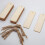 20 Holz Lesezeichen Mit Schnüren 3