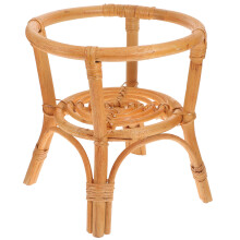 1St Blumentopfhalter Rattan Pflanztopf Untersetzer Kreativ Blumenregal