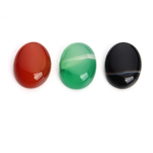 10 10x14mm Rot Oval Für Schmuckgestaltung 1