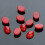 10 10x14mm Rot Oval Für Schmuckgestaltung 7