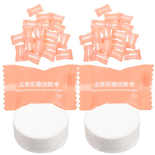 50Stk Multifunktionale Komprimierte Reisehandtücher Tuchtabletten
