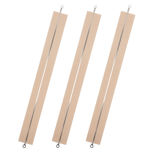 3Pièces Kit Réparation Bandes Chauffeuses Beige Résistant Et Durable 1