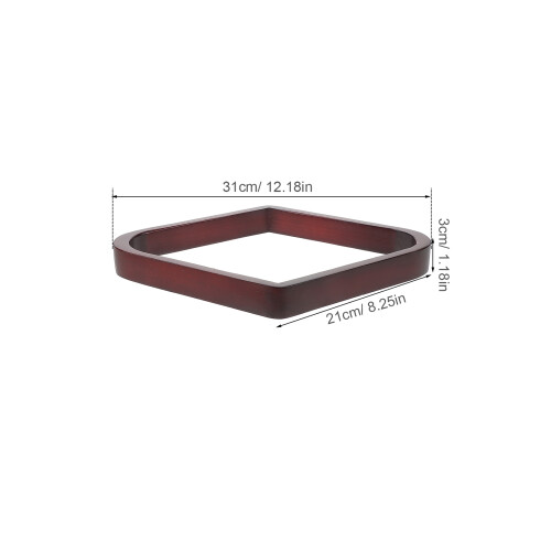 Hölzerner Billardkugel Rack Für 2-1/4" Kugeln Vintage 1