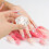 2Stk. Acryl Nagelschale Kristallglas Mit Deckel 8