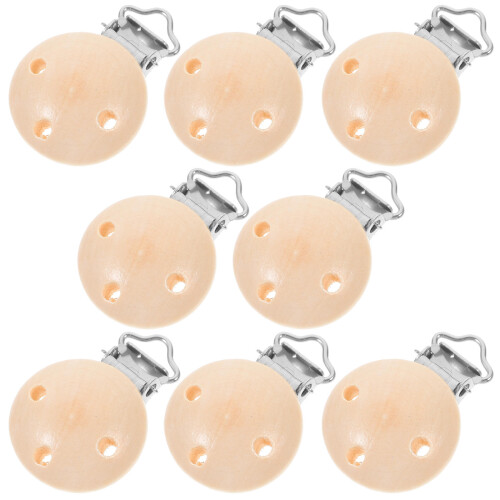 8 Pacifier Clips Baby Speelgoed 2