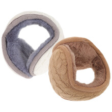 2 Winteroorbescherming Muff Vrouwen Loop Polyester