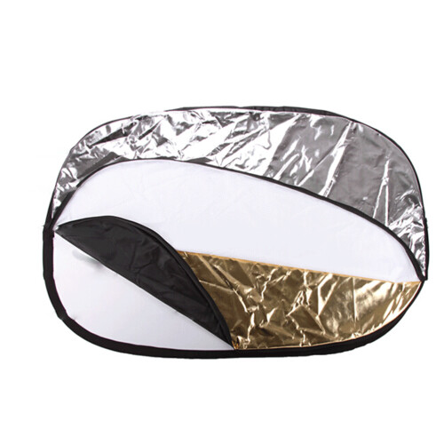 5 In 1 Reflector 90x120 Cm Draagbare Fotografie Diffuser 2