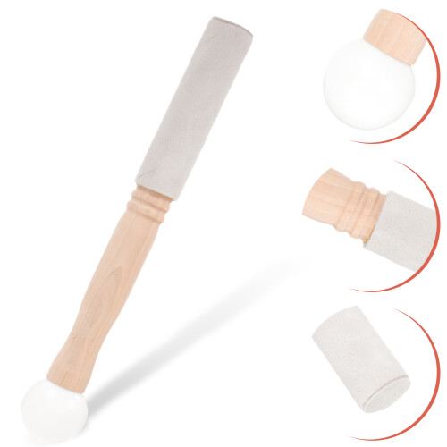 Singing Bowl Mallet Multi 1Set 10,6X1,6X1,6In Rubber 2