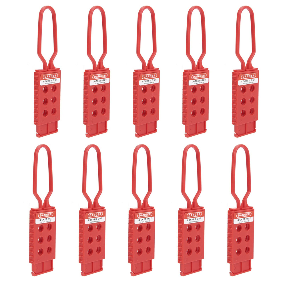 Safety Lockout Padlock, 10-Pack, Insulated Equipment Padlocks For Maintenance, Durable And Reliable 9016109393197