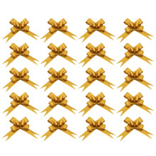50St Gouden Kerstcadeau Strikjes , Trouwfeest Lintjes
