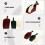 3Pcs Small Red Garden Tools Plastic Soil for Home Gardening 11