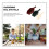 3Pcs Small Red Garden Tools Plastic Soil for Home Gardening 10