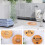 3Pcs Handmade Bamboo Soap Dish Lightweight Soap Drying Tool Beige 8