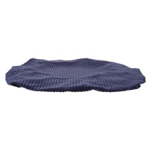 1Stk Elastischer Stuhlbezug Blau Polyester Sitzschutz Büro Sitzkissen