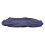 1Stk Elastischer Stuhlbezug Blau Polyester Sitzschutz Büro Sitzkissen 1