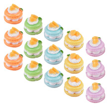 18Stk Fake Cake Dekorativer Kuchenmodell Realistisches Essensfotoprop