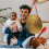 1Ensemble Instrument Percussion Gong Main Cuivre Durable 9