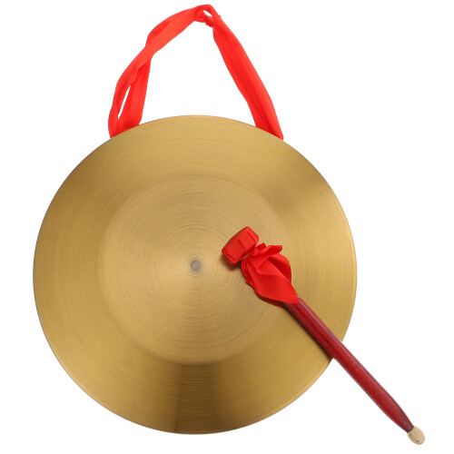 1Ensemble Instrument Percussion Gong Main Cuivre Durable 2