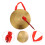 1Ensemble Instrument Percussion Gong Main Cuivre Durable 4