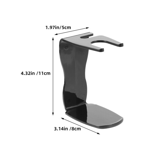 2Stk Safety Stand Rasierpinsel Ablage Organizer 2
