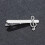 2 Zilverkleurige Legering Dasclip Mode Dasstok 3