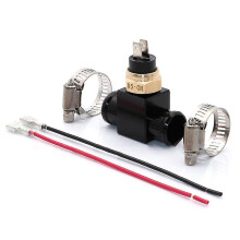 Temperature Switch Radiator Fan Thermostat For Motorbike Cooling System Black Durable