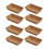 5 Serviertablett Kraftpapier Beschichtet Bootförmig 20 X 6 X 3 Cm 1