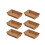 5 Serviertablett Kraftpapier Beschichtet Bootförmig 20 X 6 X 3 Cm 10