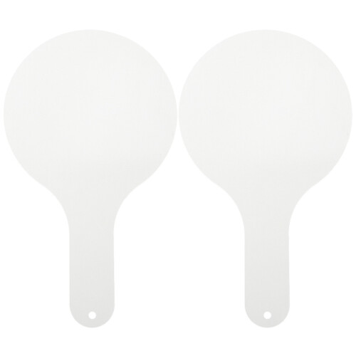 2Stk Handheld Whiteboard Aus Holz, Abwischbar Für 1