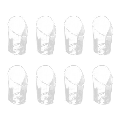 10Stk 80Ml Mini Dessertgläser Schräg Appetithäppchen