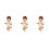 3 Jesus Baby Harzfigur Religiöses 10