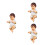 3 Jesus Baby Harzfigur Religiöses 11