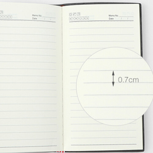 4Stück Cover Notebook Kunstleder A7 Für Taschenplaner 1
