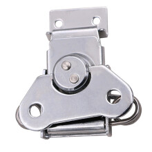 Stainless Steel Veerbelaste Latch Klemmontage Behuizing Sluiting Slot