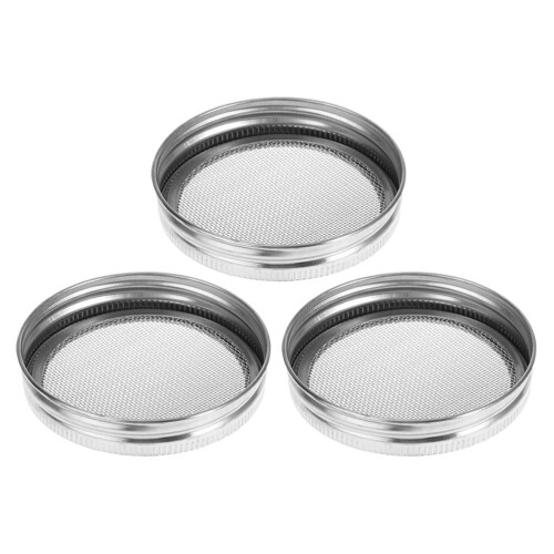 6Pièces Couvercles Respirants Argent Pour Germination De 2