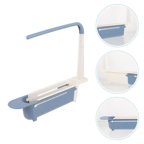 Sink Halter Teleskopischer Spülschwamm Ablage 2